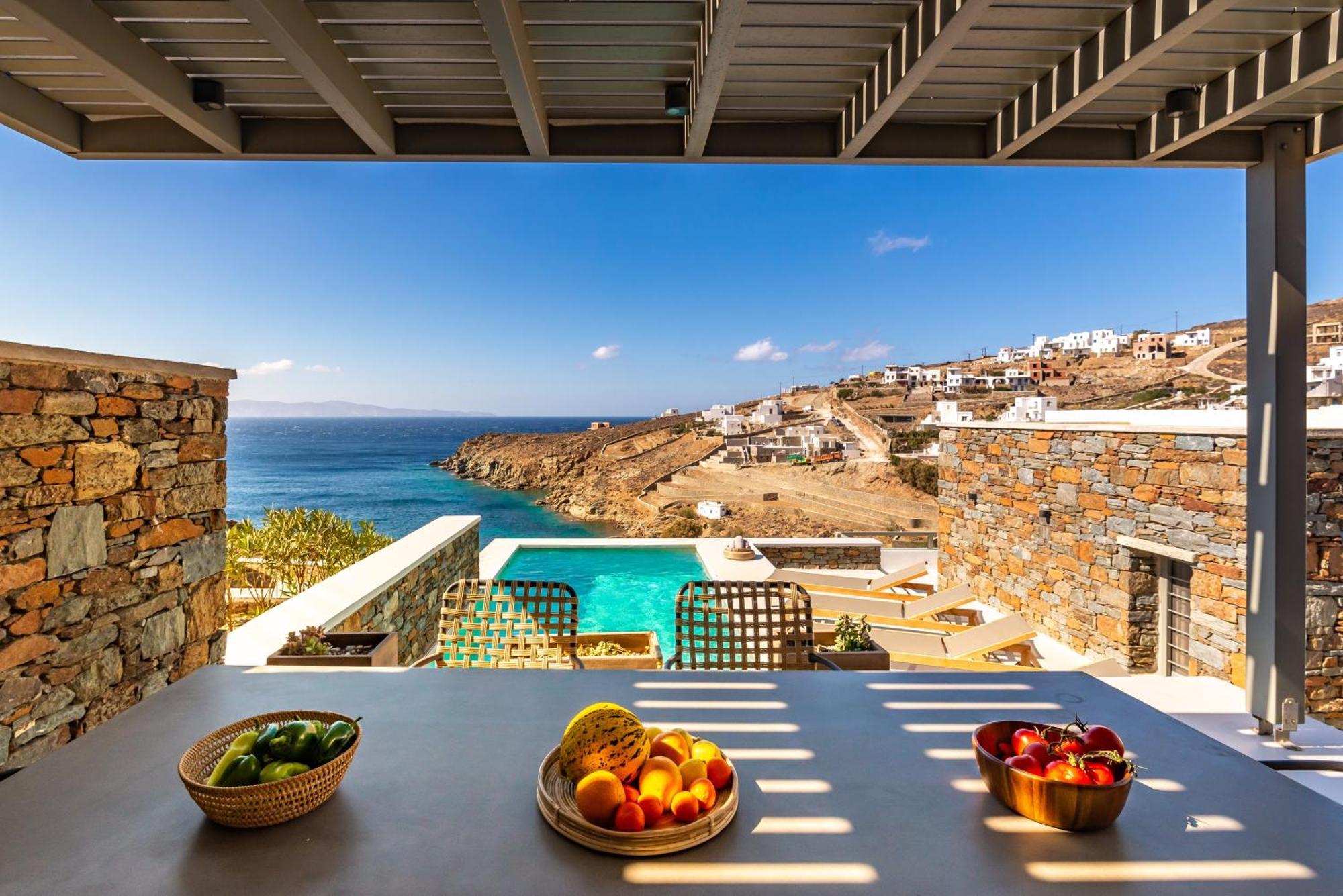 Phos Villas Tinos Agios Romanos Exteriör bild